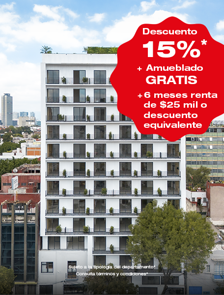 Departamentos en Vía Insurgentes, GDC Desarrollos